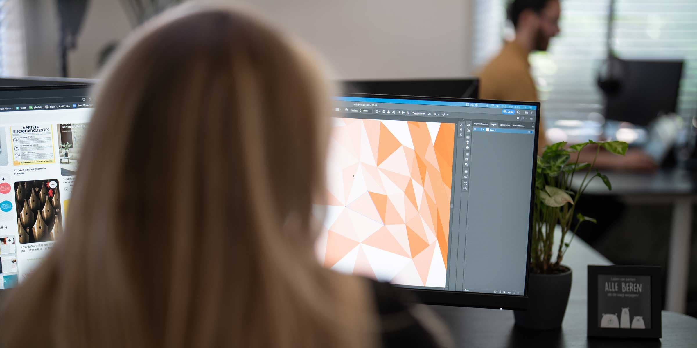 Social media content creatie
